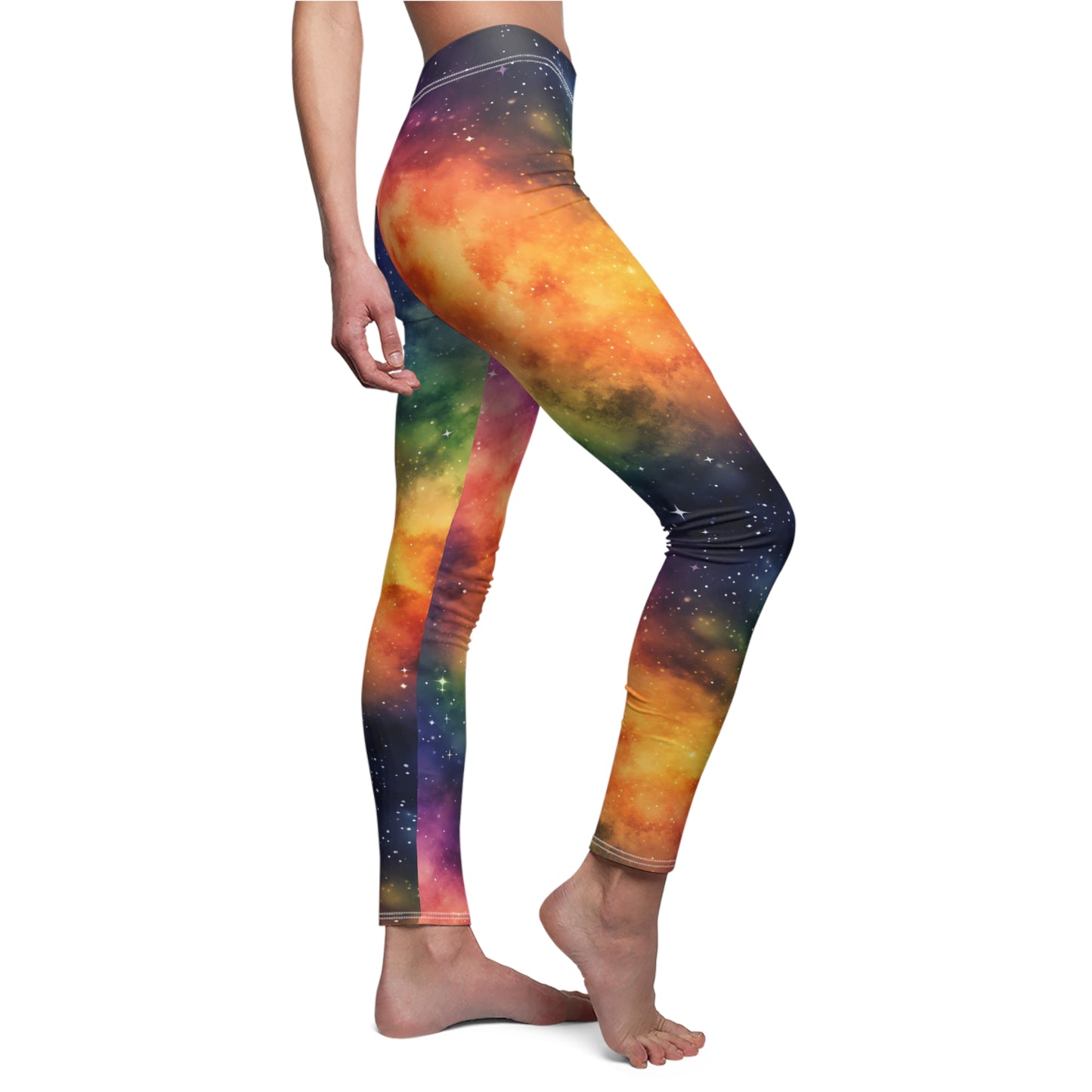 Rainbow Space Casual Leggings