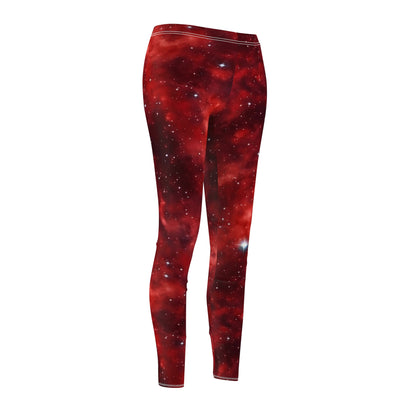 Scarlet Starscape Casual Leggings