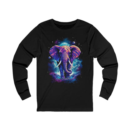 Galactic Elephant Long Sleeve Shirt