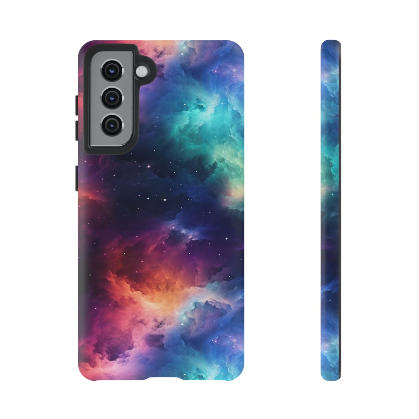 Neon Nebula Phone Case