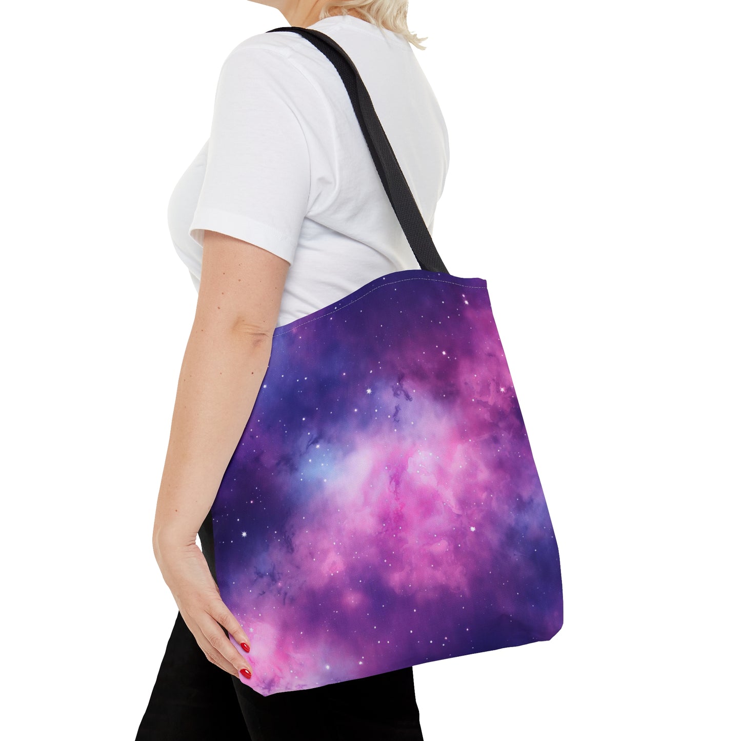 Soft Purple Nebula Tote Bag