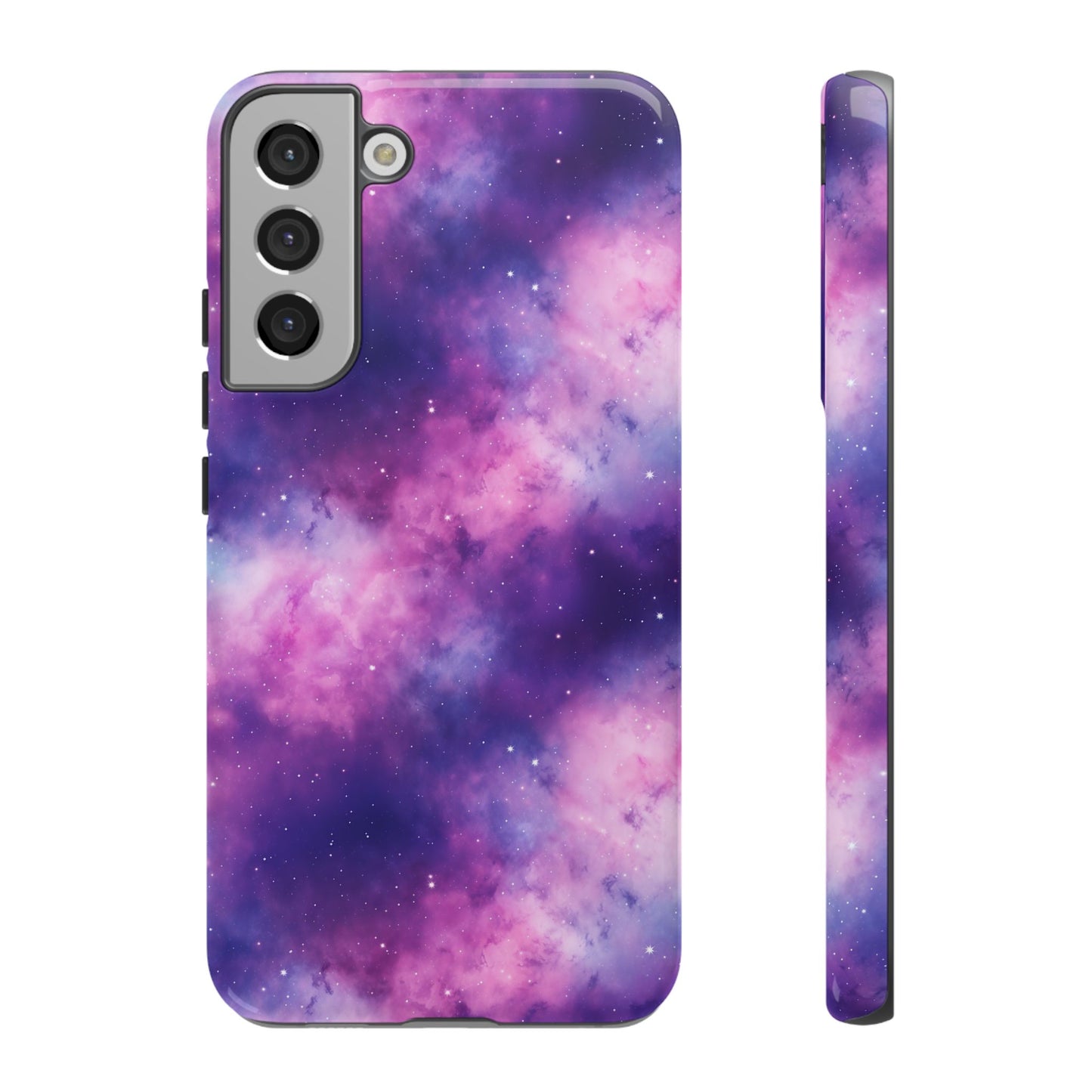 Soft Purple Nebula Phone Case