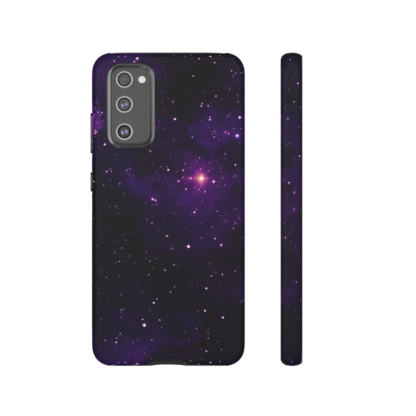 Dark Purple Space Phone Case