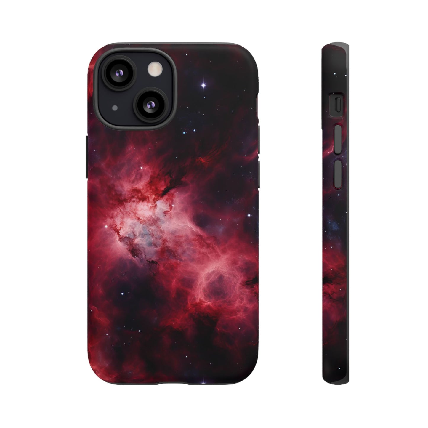 Crimson Nebulae Phone Case