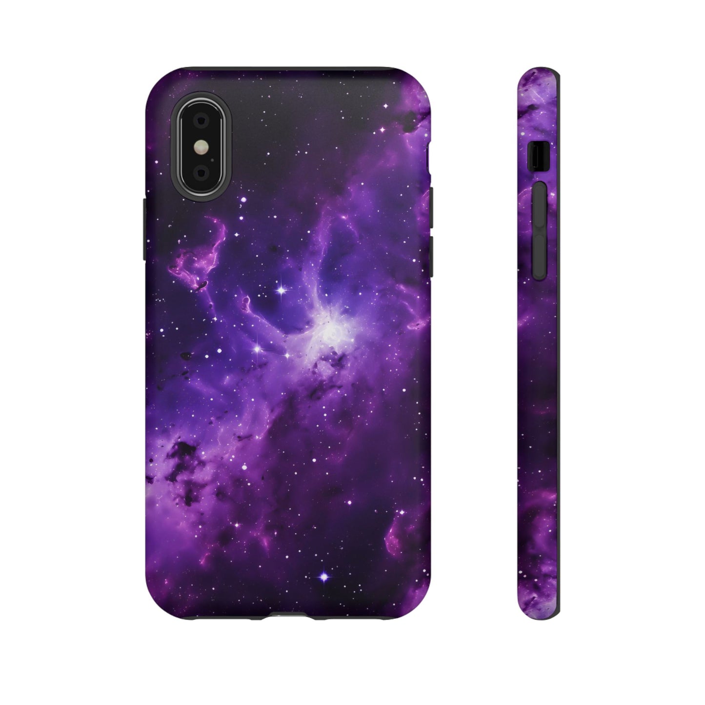 Vivid Purple Space Phone Case