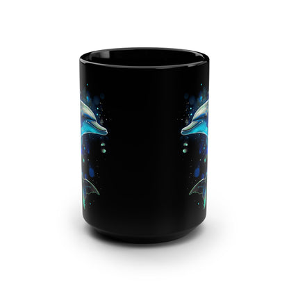 Magic Dolphin 15oz Coffee Mug