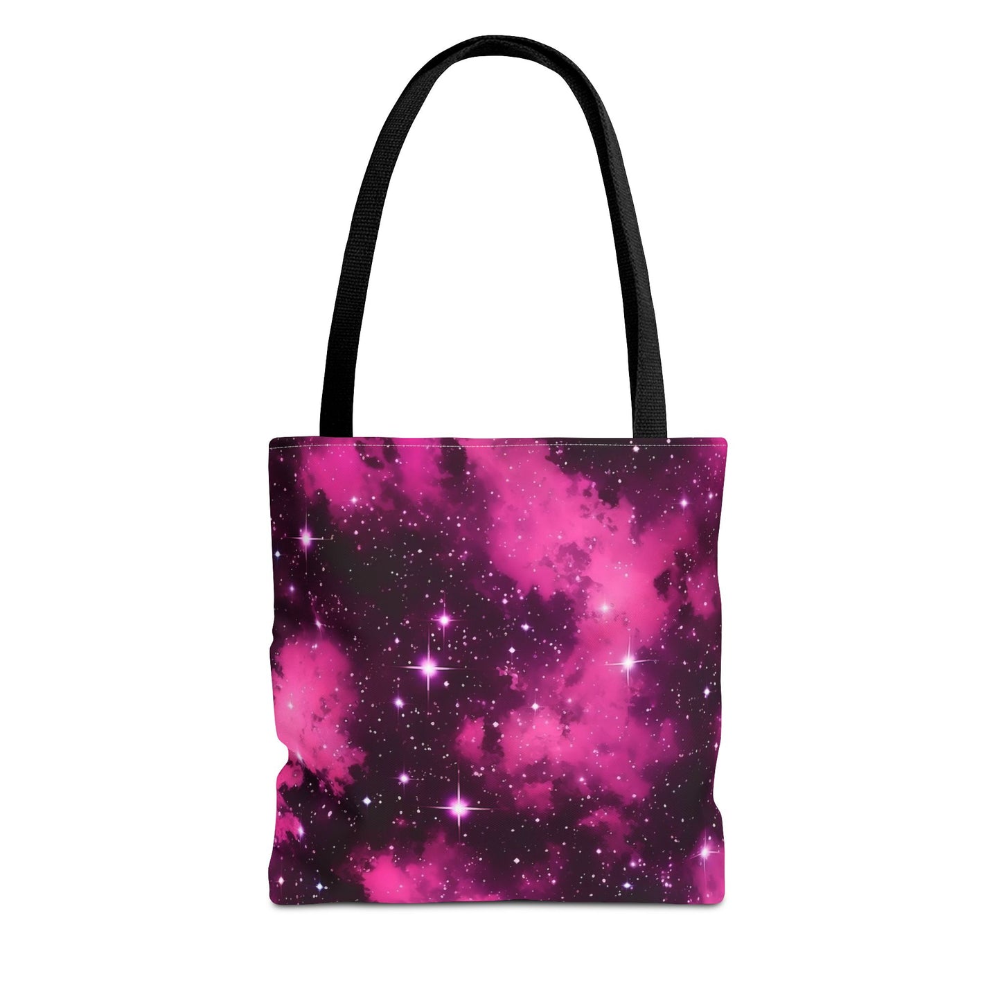 Hot Pink Starscape Tote Bag