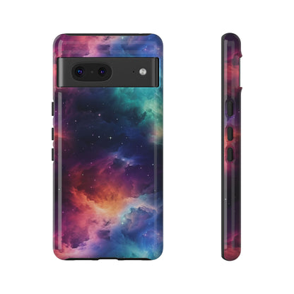 Neon Nebula Phone Case