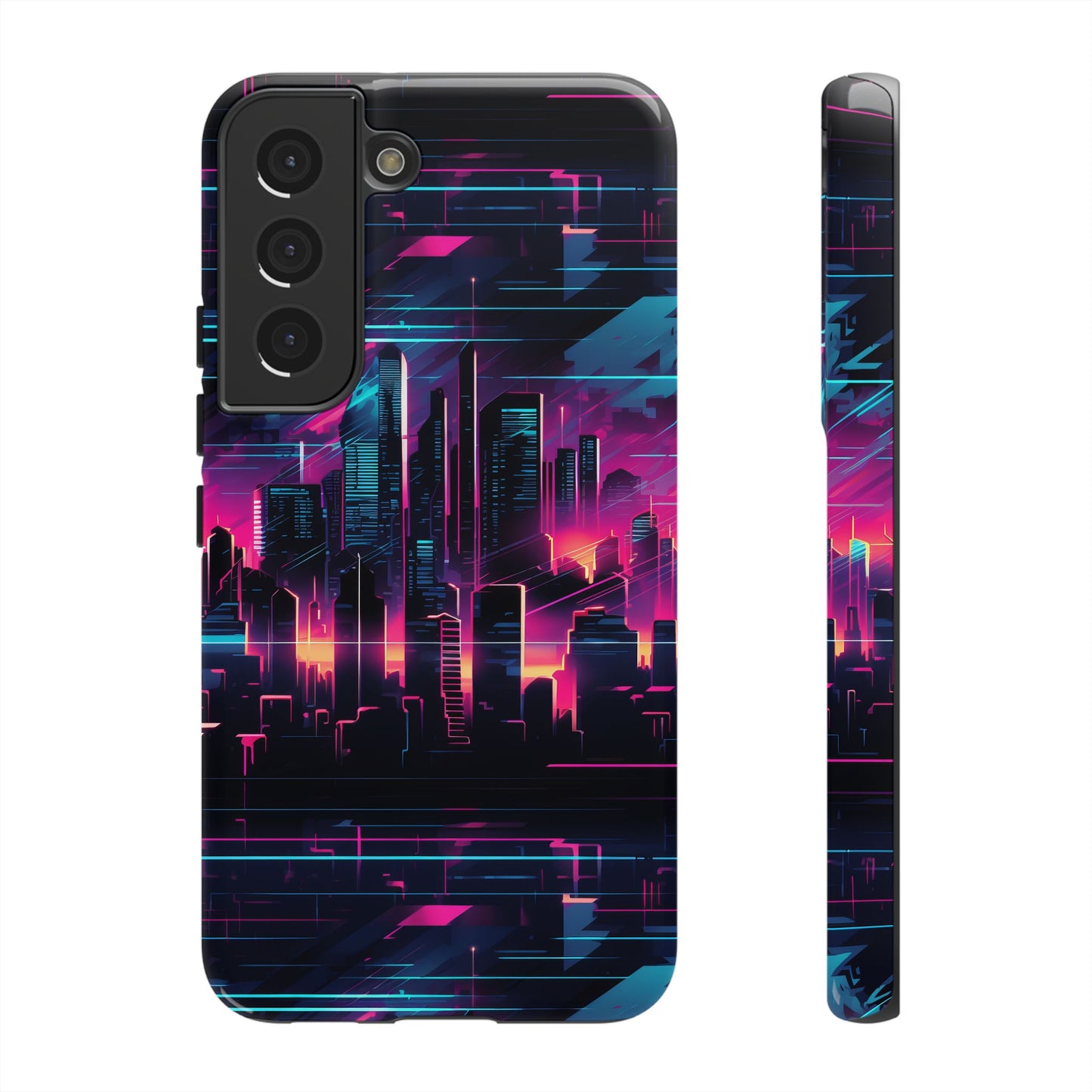 Synthwave Skyline Phone Case