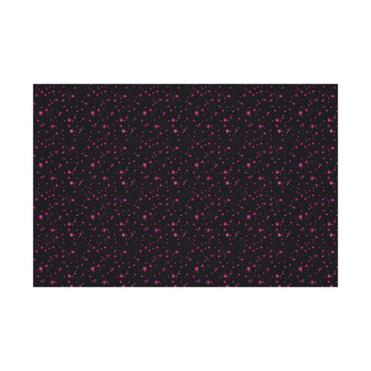 Pink Stars Wrapping Paper