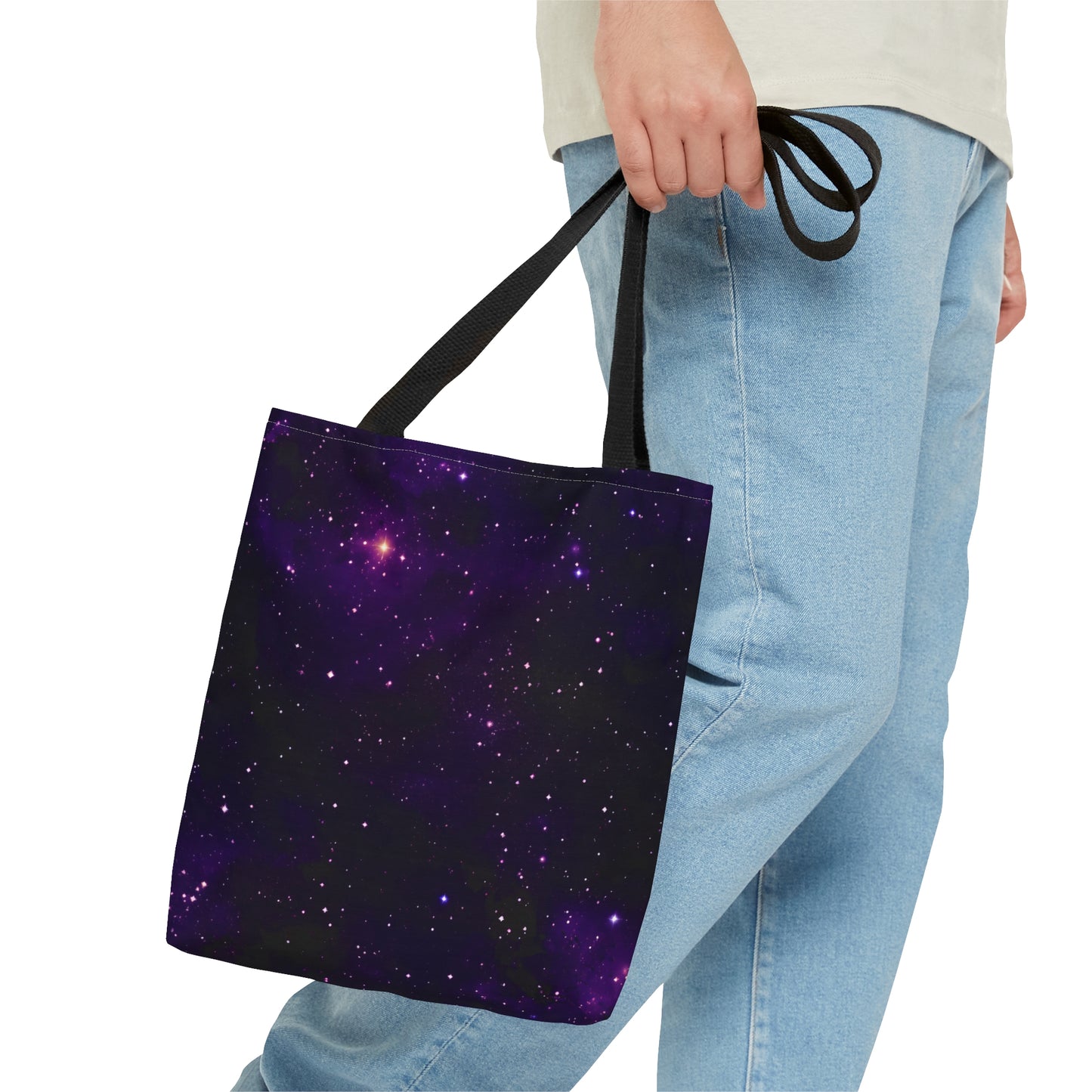 Dark Purple Space Tote Bag