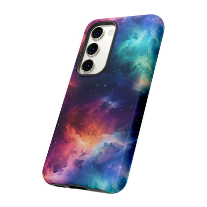 Neon Nebula Phone Case