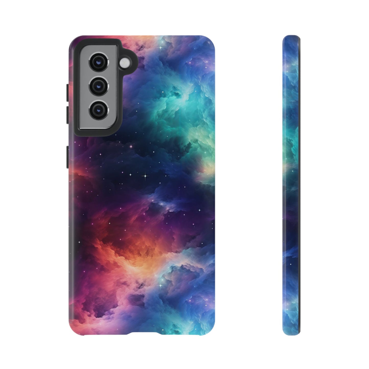 Neon Nebula Phone Case