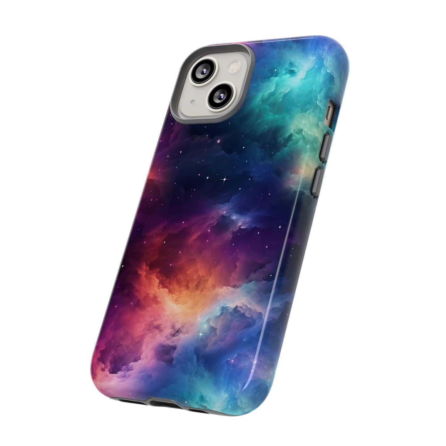 Neon Nebula Phone Case