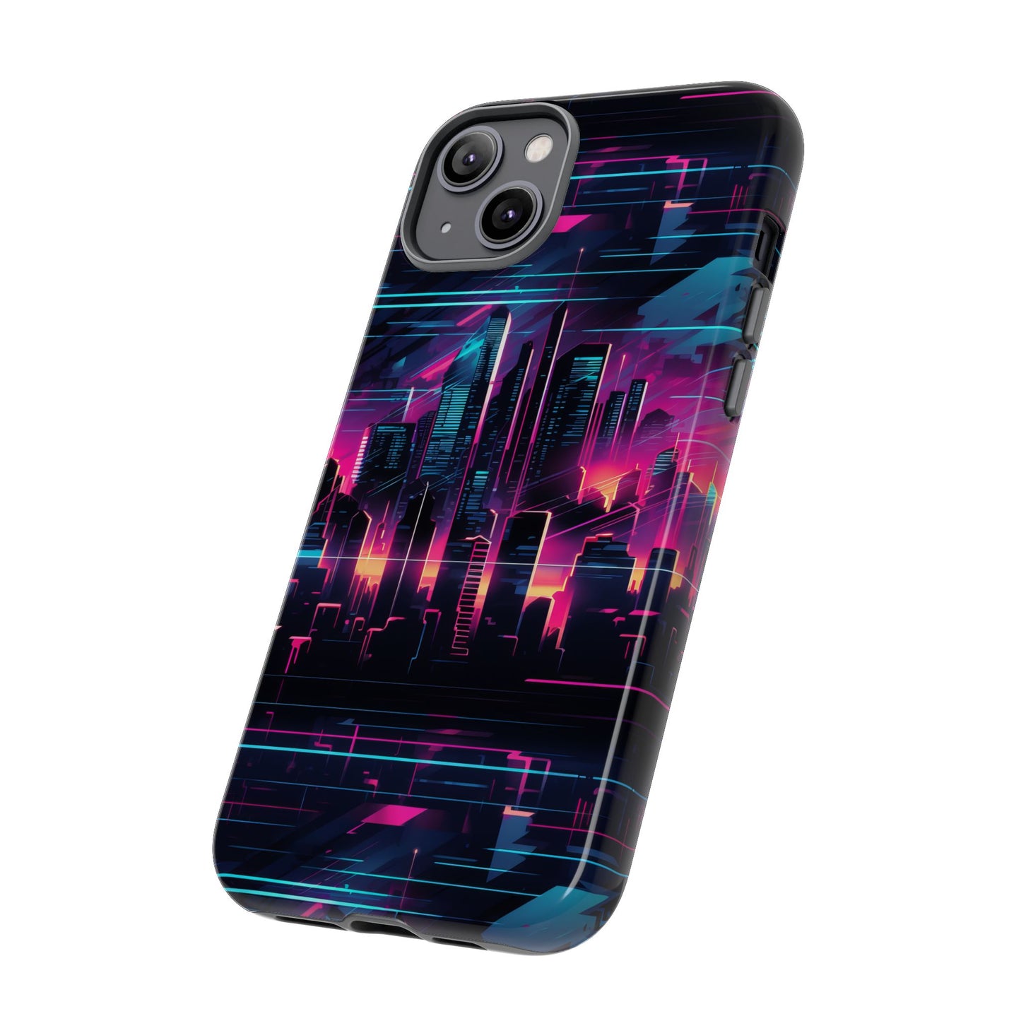 Synthwave Skyline Phone Case