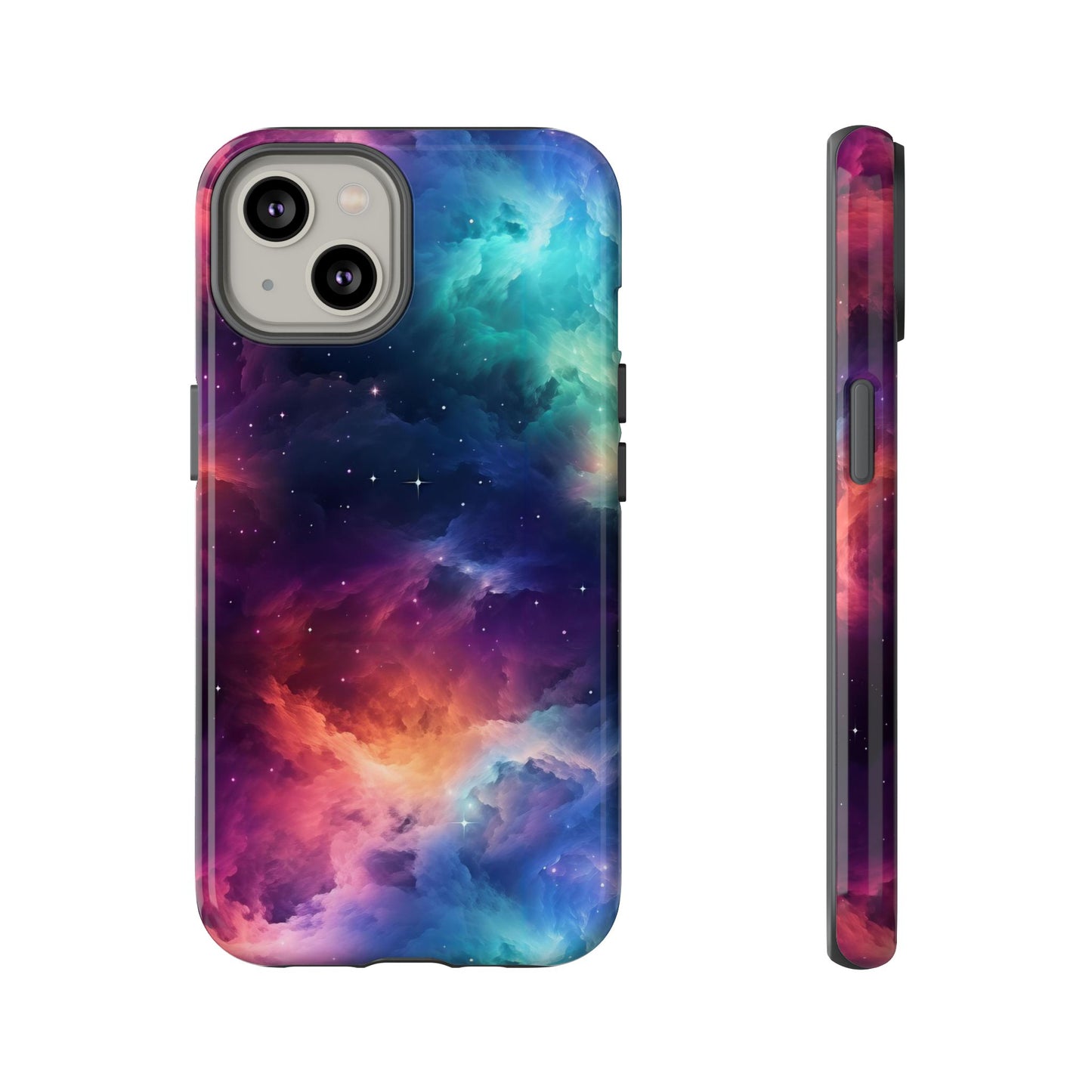 Neon Nebula Phone Case