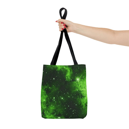 Lime Space Tote Bag