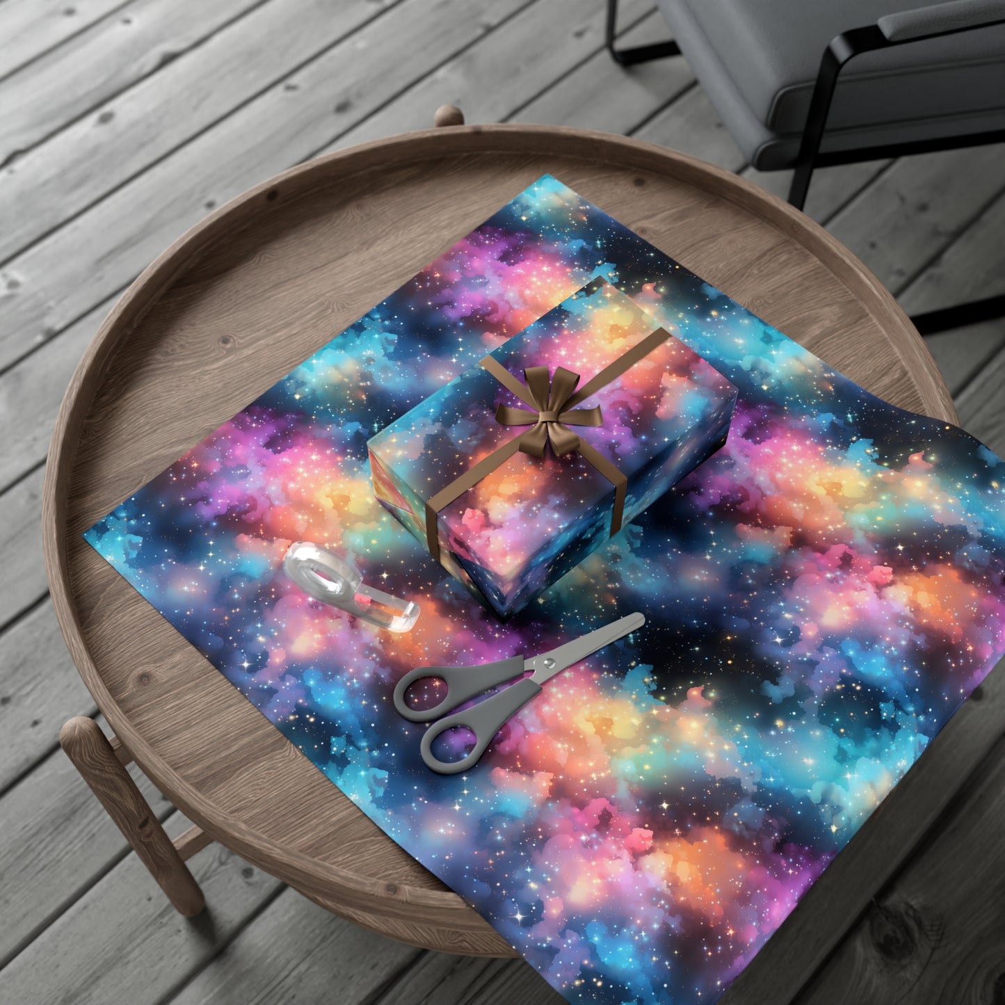 Ethereal Stars Wrapping Paper