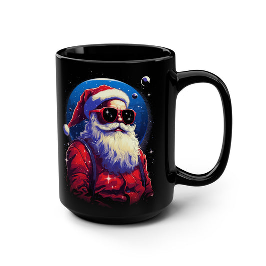 Cool Santa 15oz Christmas Coffee Mug