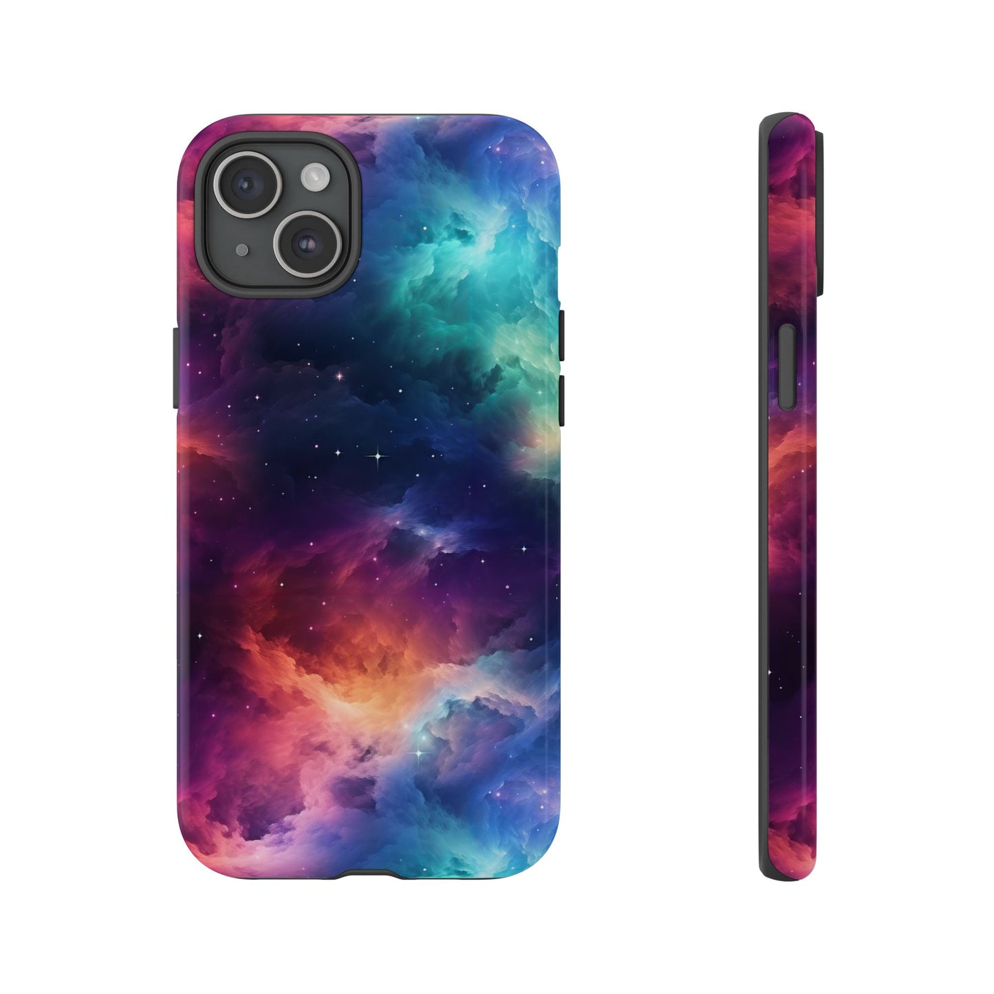 Neon Nebula Phone Case