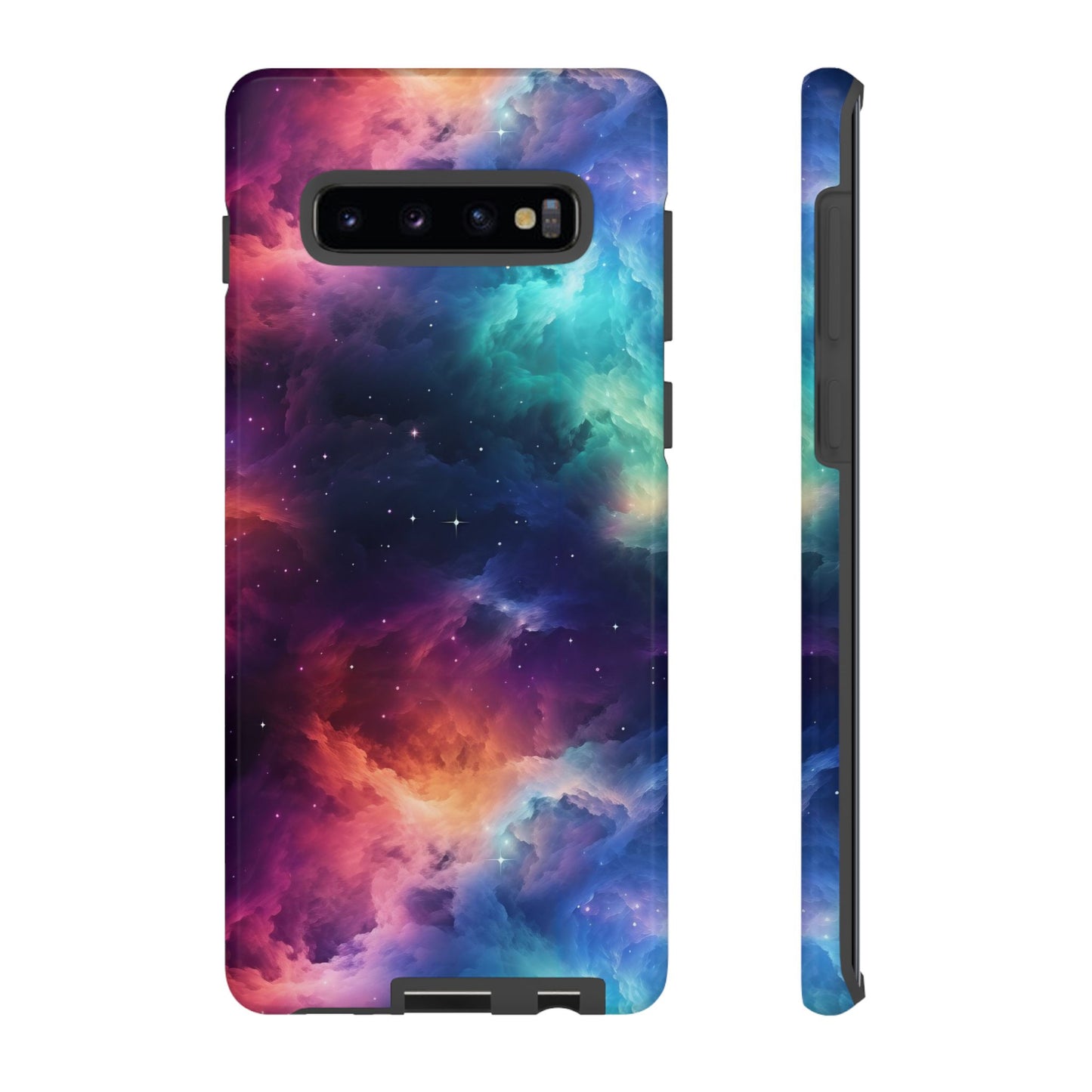 Neon Nebula Phone Case