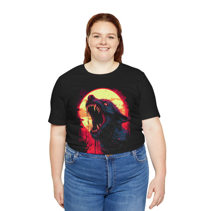 Howling Werewolf Halloween T-Shirt