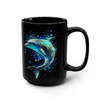 Magic Dolphin 15oz Coffee Mug