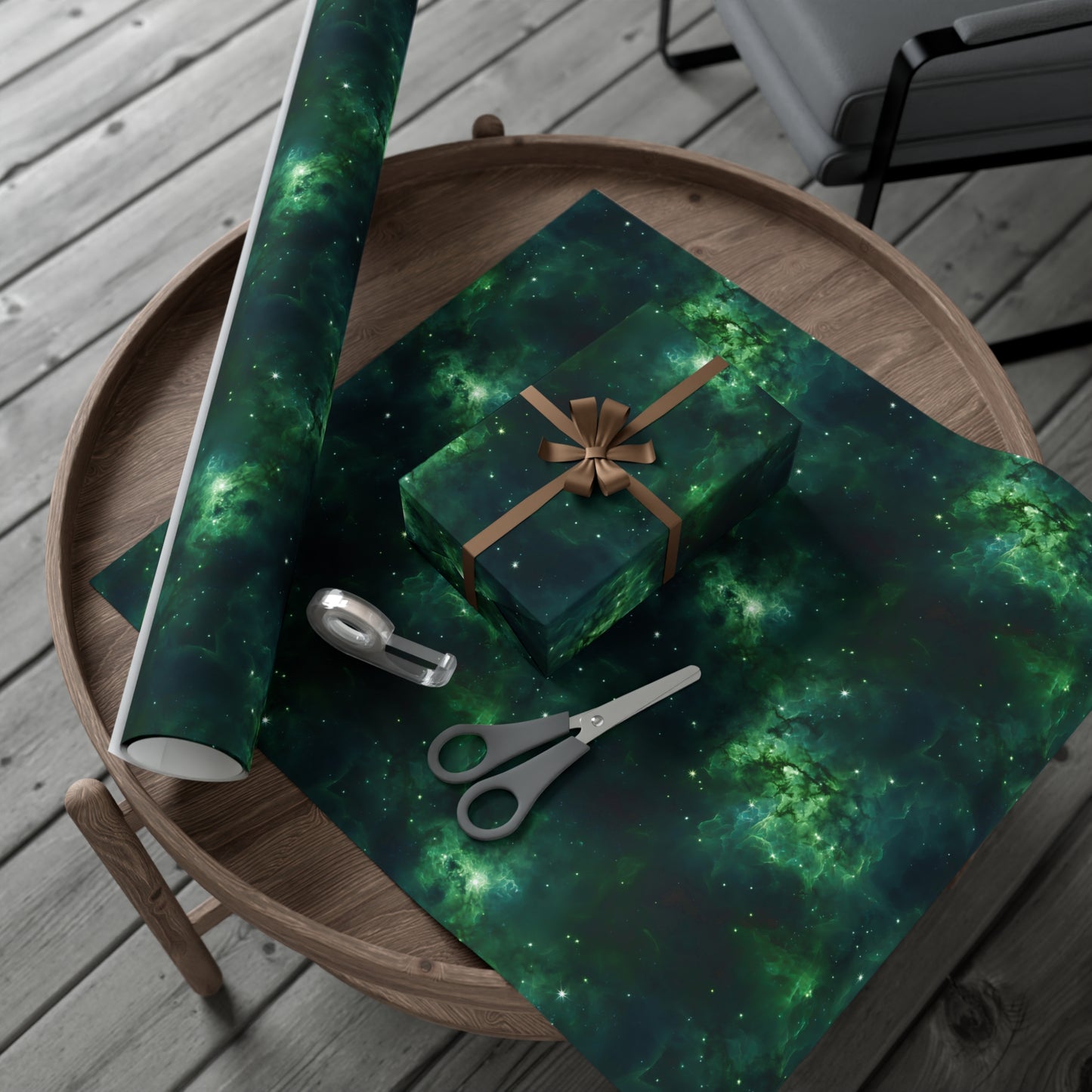 Verdant Space Wrapping Paper