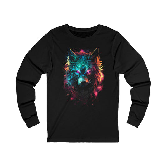 Space Wolf Long Sleeve Shirt