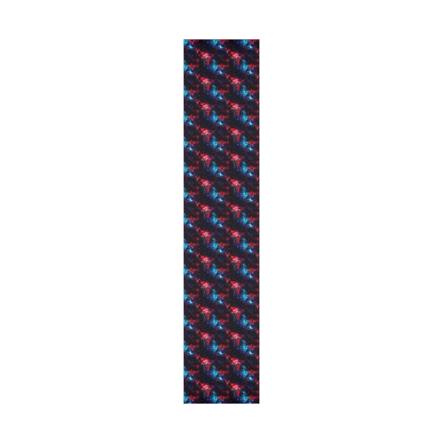 Red & Blue Nebula Wrapping Paper