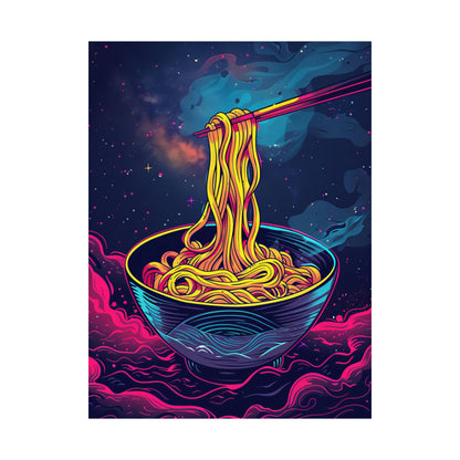 Space Noodles Poster