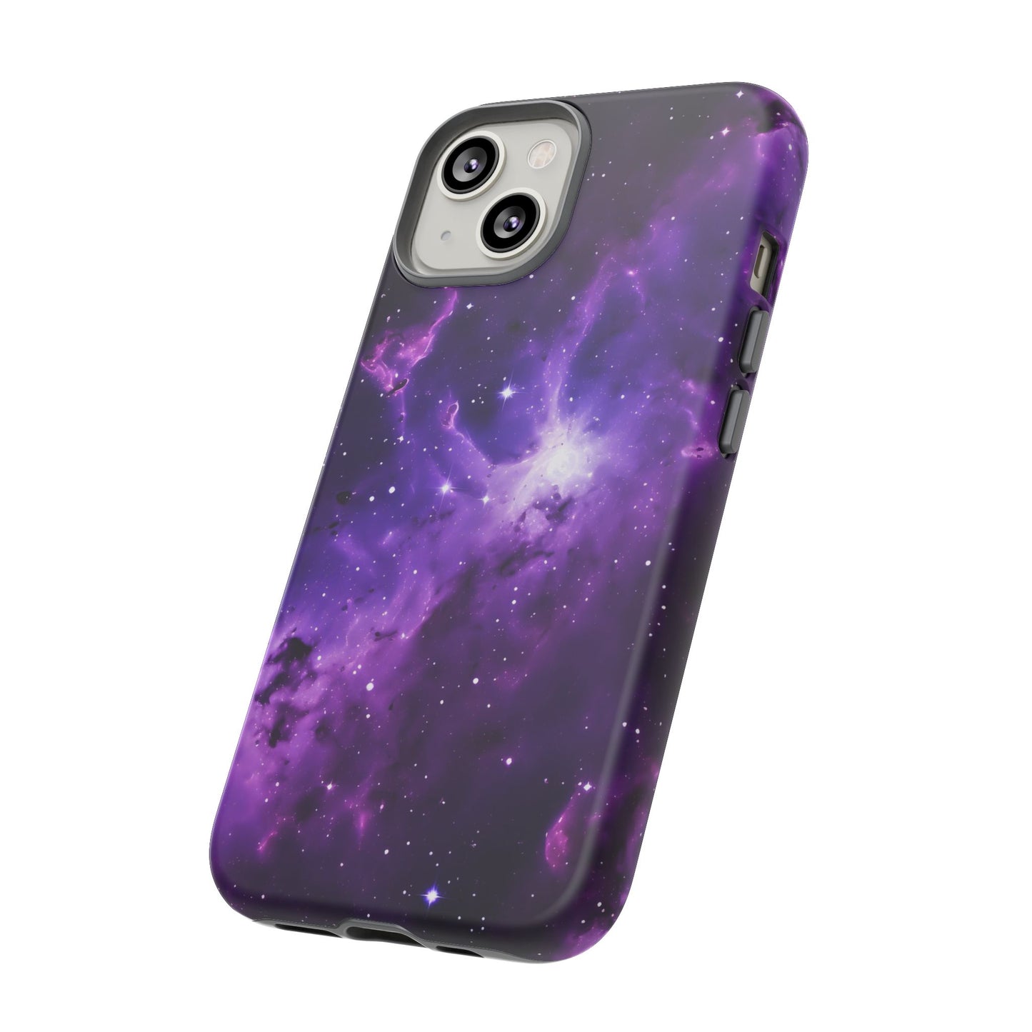 Vivid Purple Space Phone Case