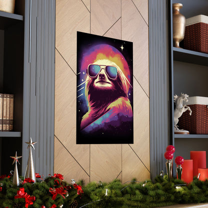 Cool Sloth Poster