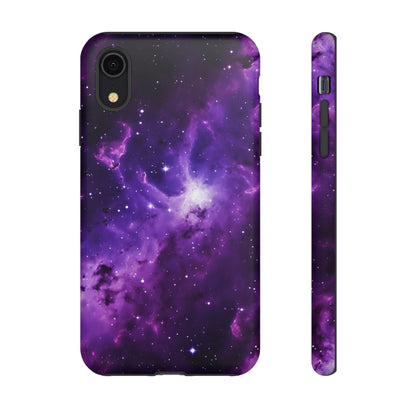 Vivid Purple Space Phone Case