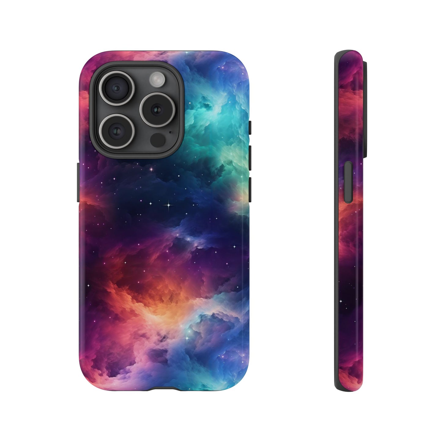 Neon Nebula Phone Case