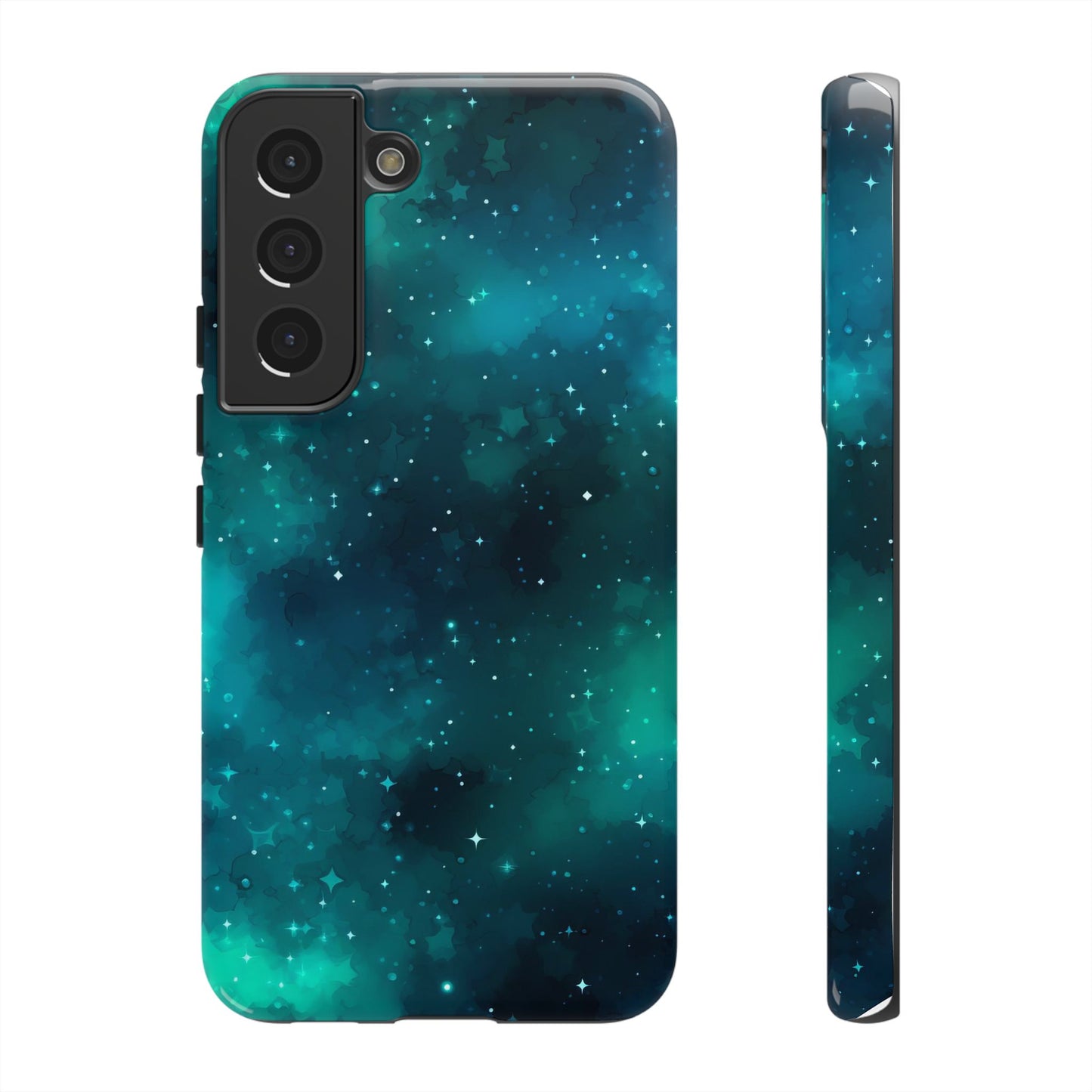 Cyan Starscape Phone Case