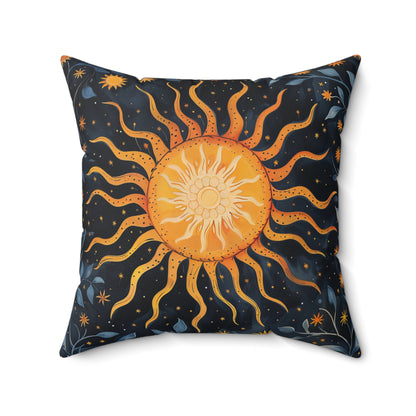 Solar Serendipity Throw Pillow