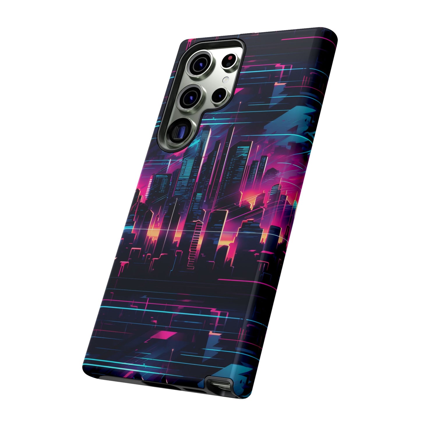 Synthwave Skyline Phone Case