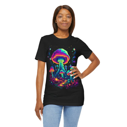 Trippy Mushroom Forest T-Shirt