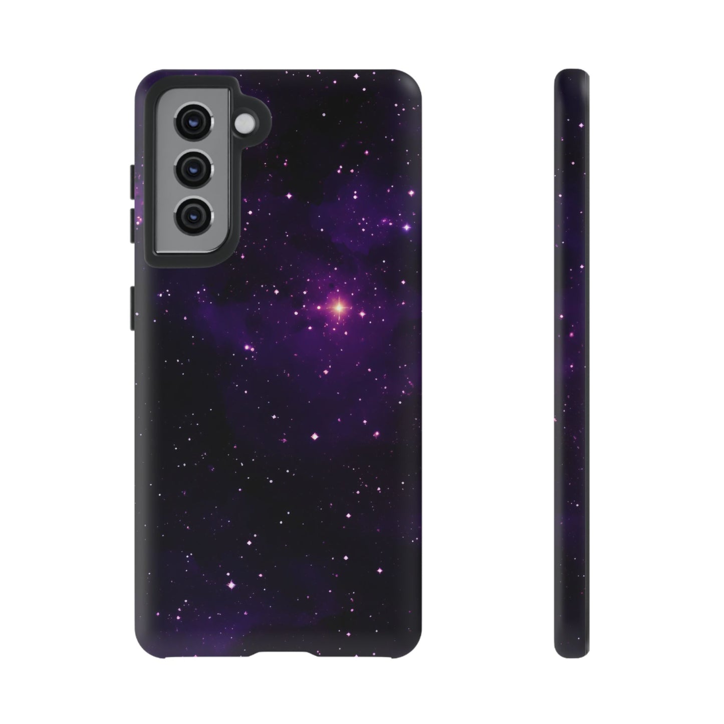 Dark Purple Space Phone Case