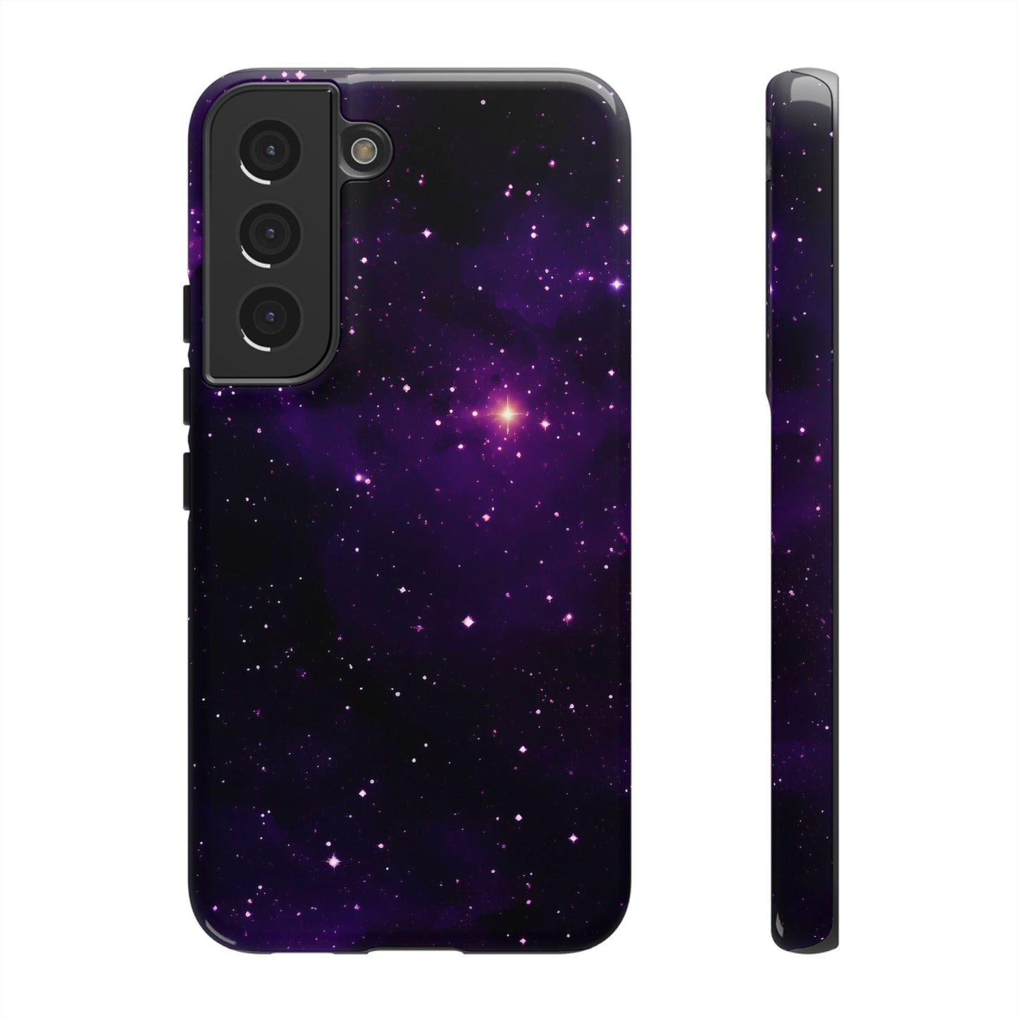 Dark Purple Space Phone Case