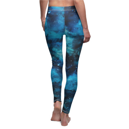 Cerulean Starscape Casual Leggings