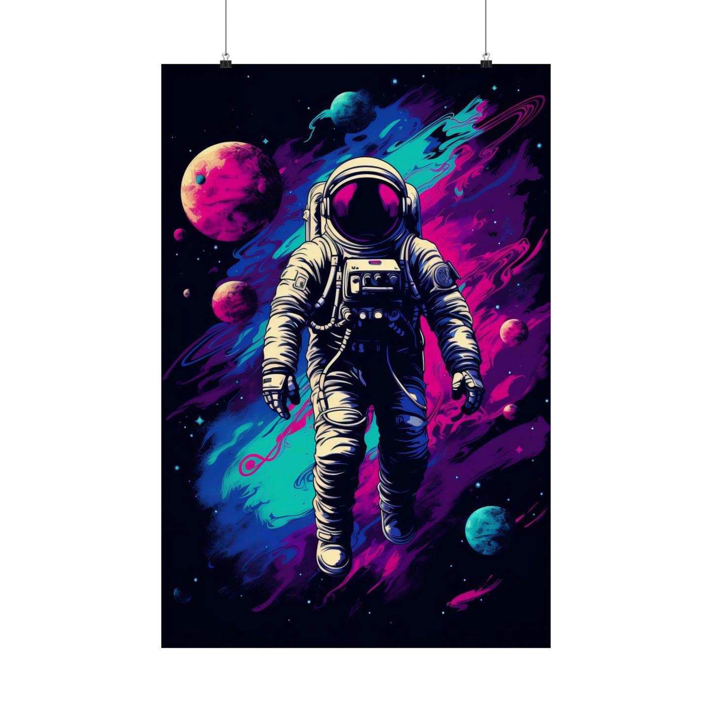 Cosmic Drifting Poster