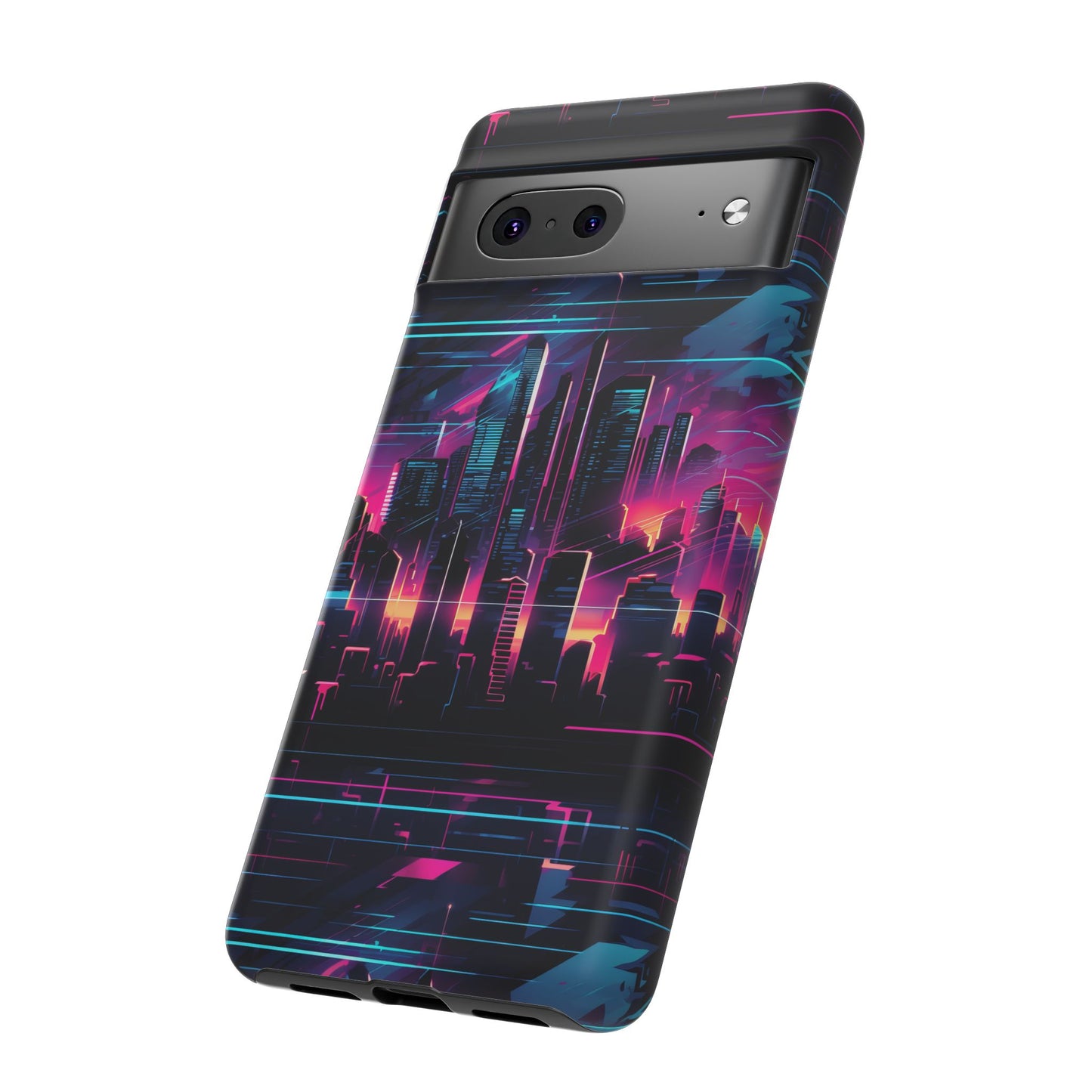 Synthwave Skyline Phone Case