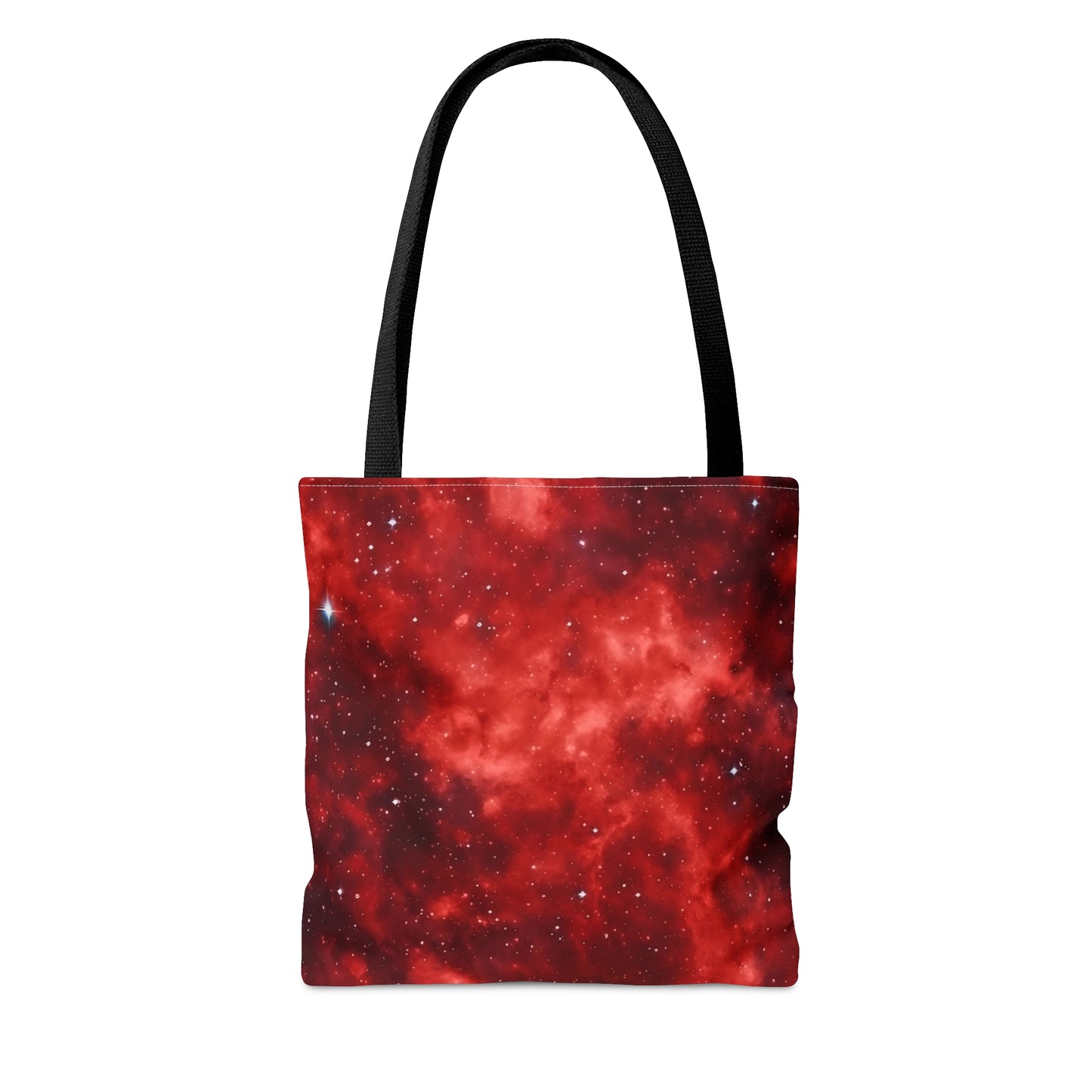 Scarlet Starscape Tote Bag