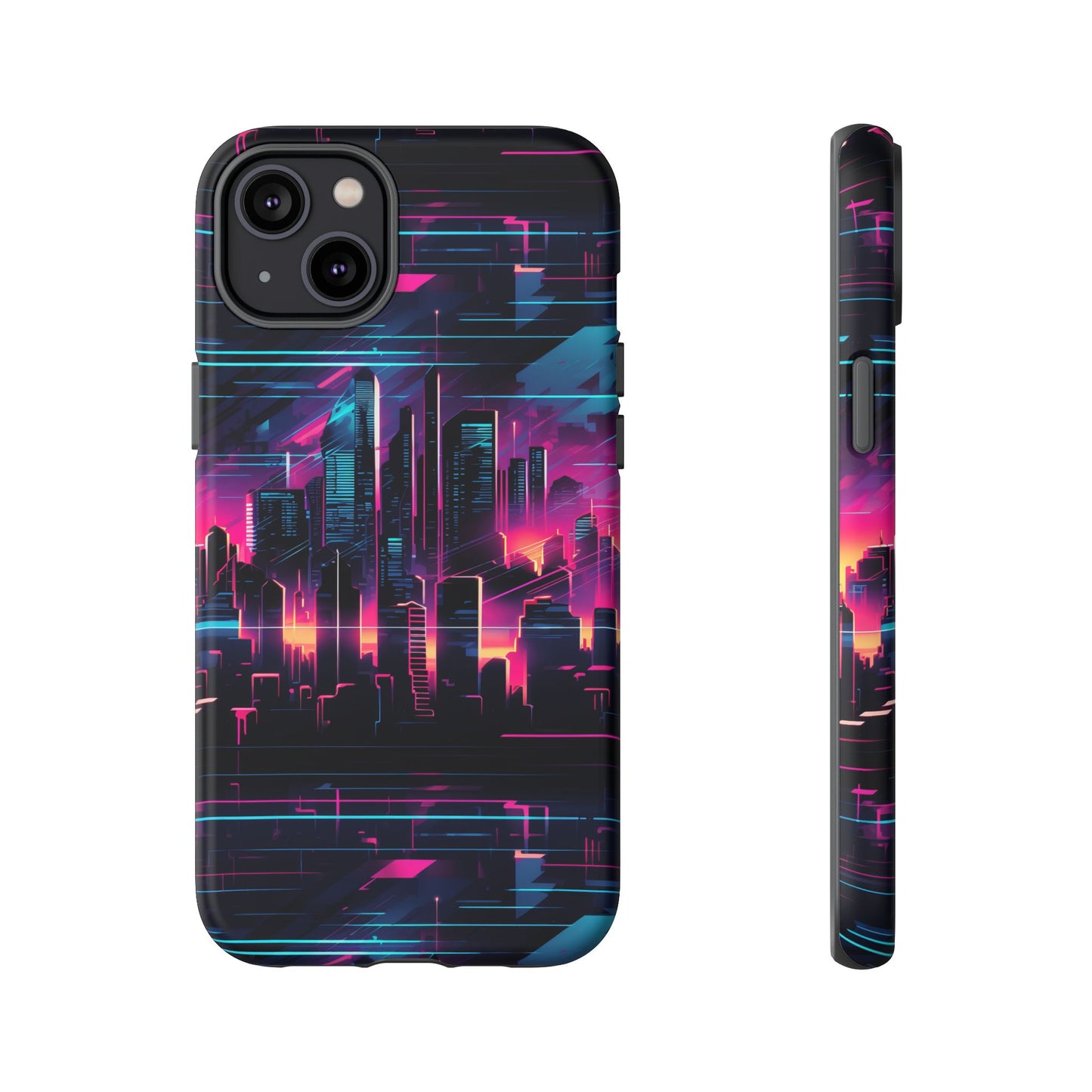 Synthwave Skyline Phone Case